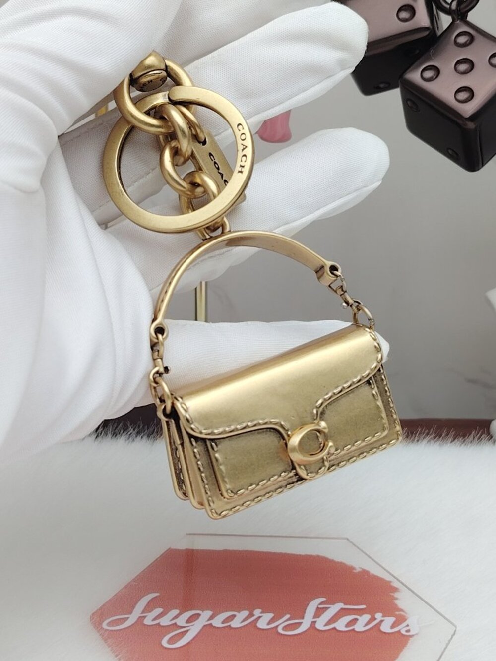 COACHTabby Bag Charm